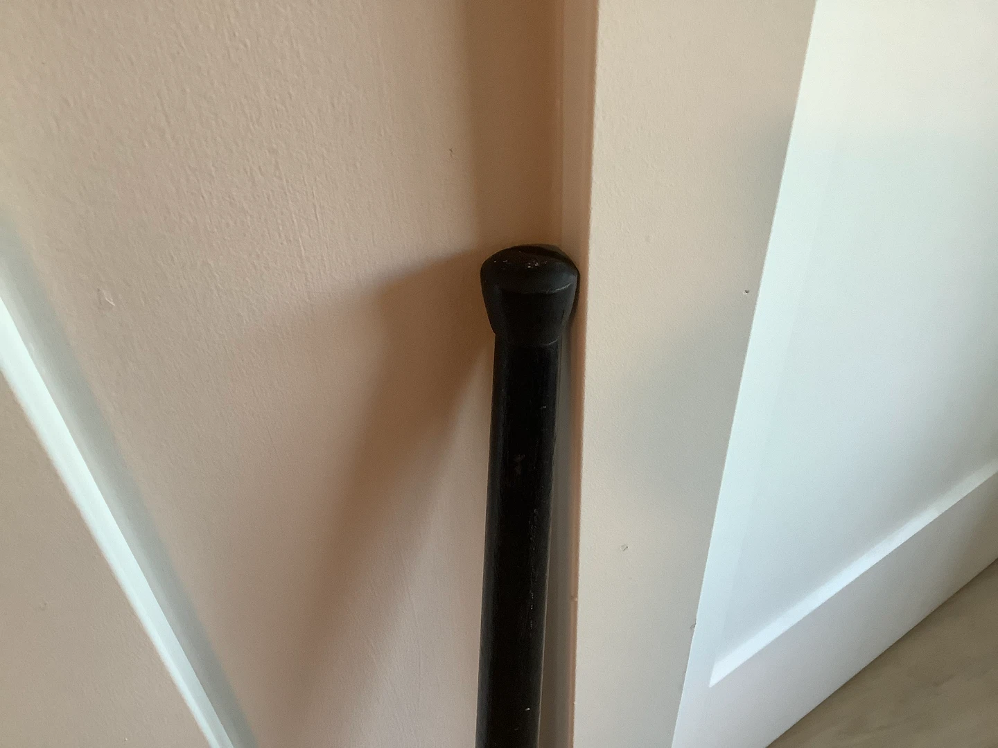 Vintage Brass Horse Head Wooden Walking Stick 🐞 - photo 4