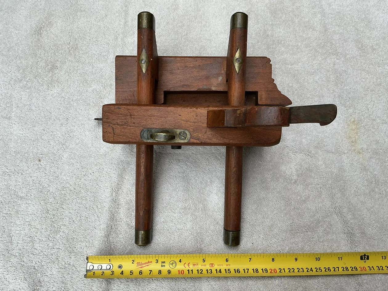 Antique Wooden Plow Plane !
