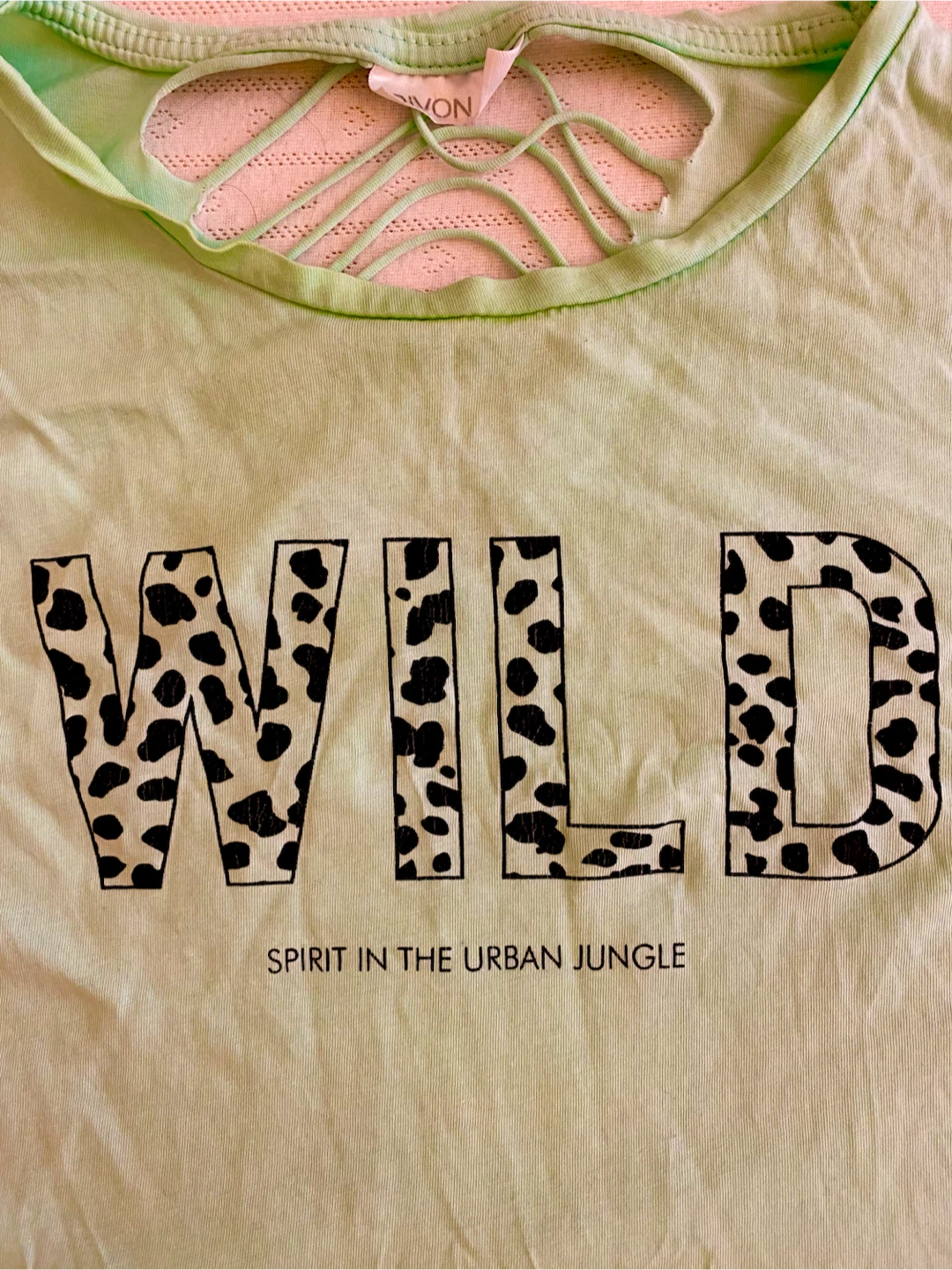 Divon Light Green Graphic T-Shirt XL - photo 3