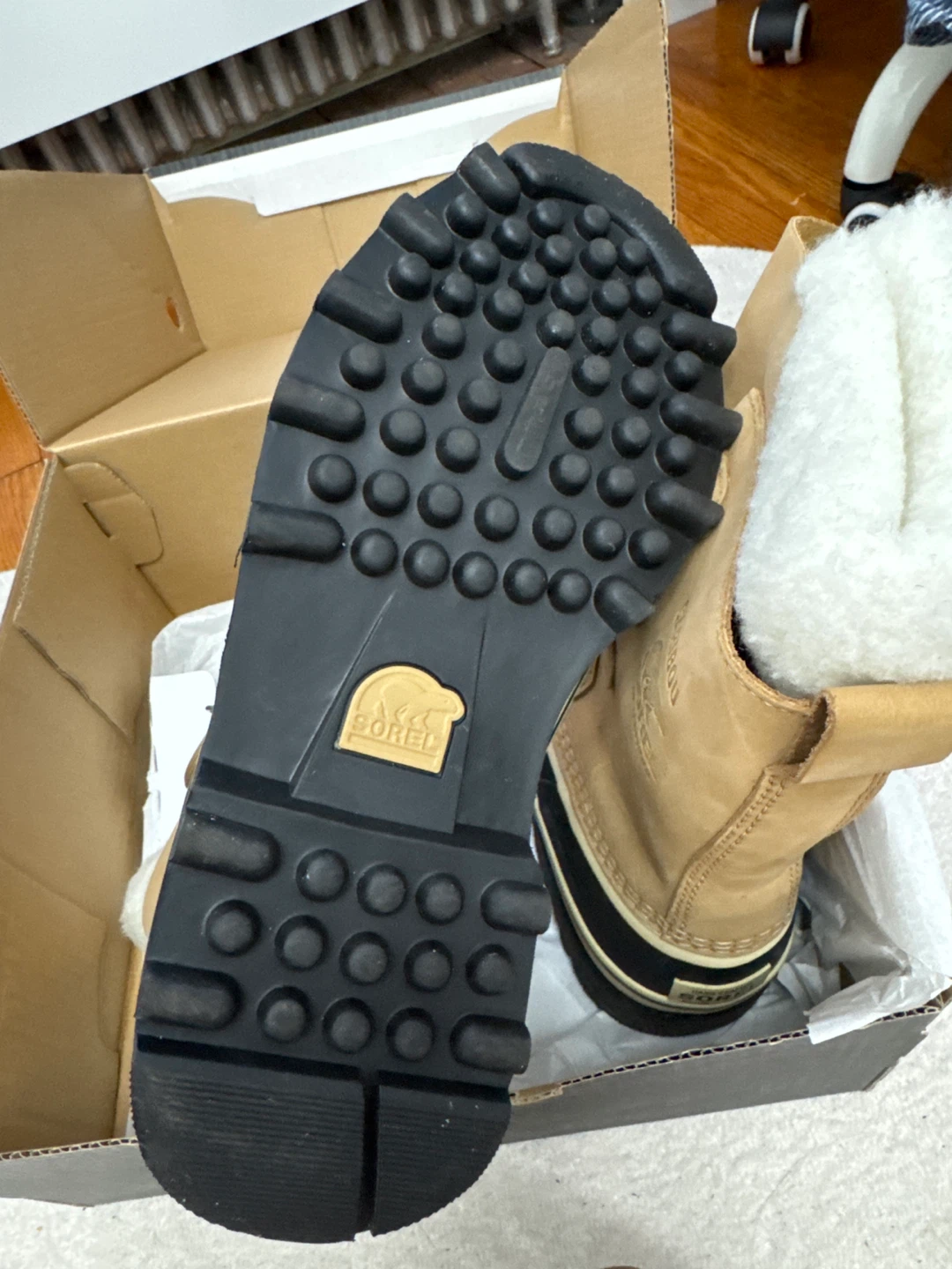 Sorel Caribou Women's Boots Buff Size 9 - photo 2