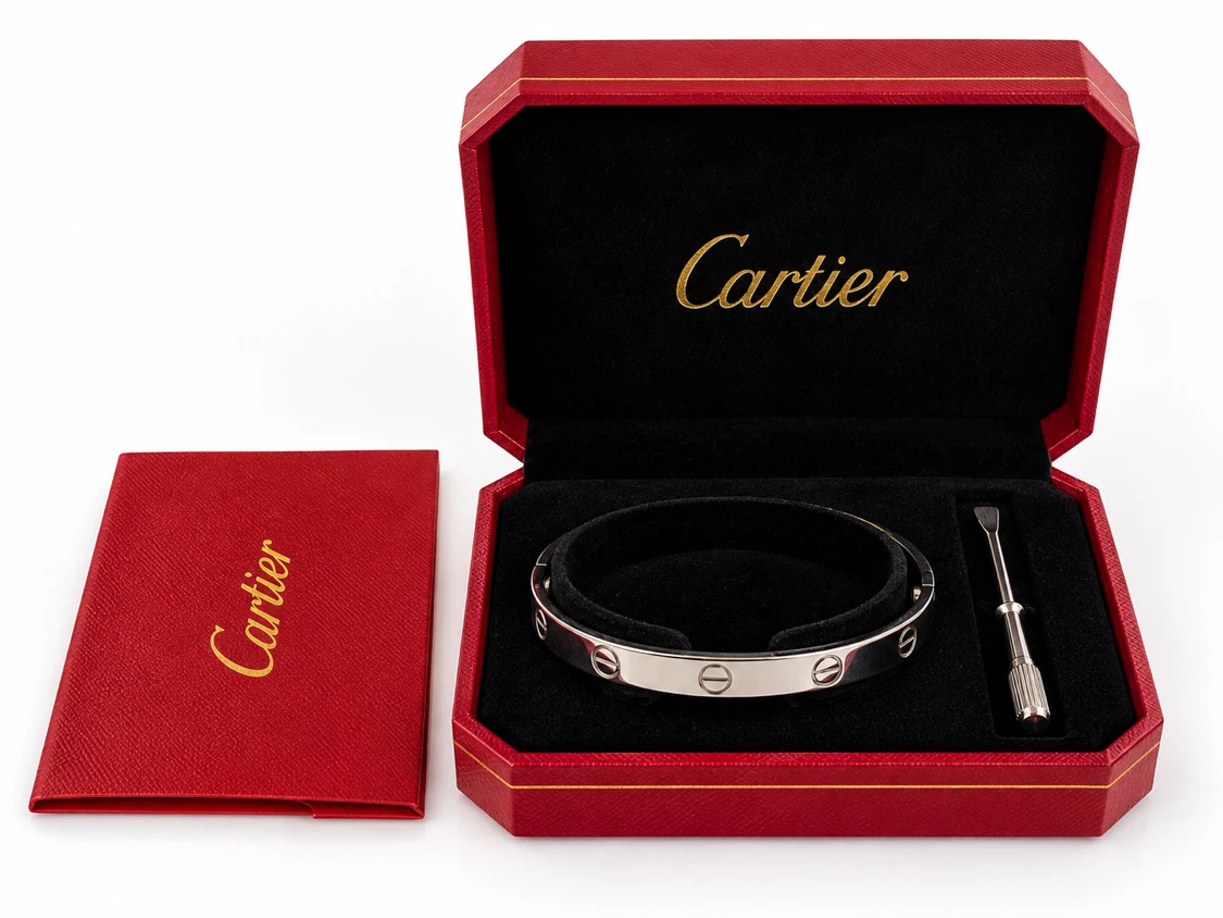 Cartier Love Bracelet Silver-Tone
