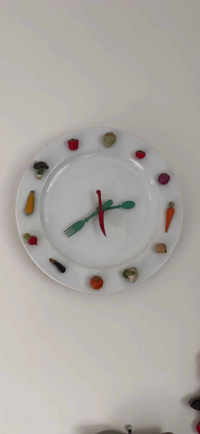 Novelty Vegetable Design Wall Clock