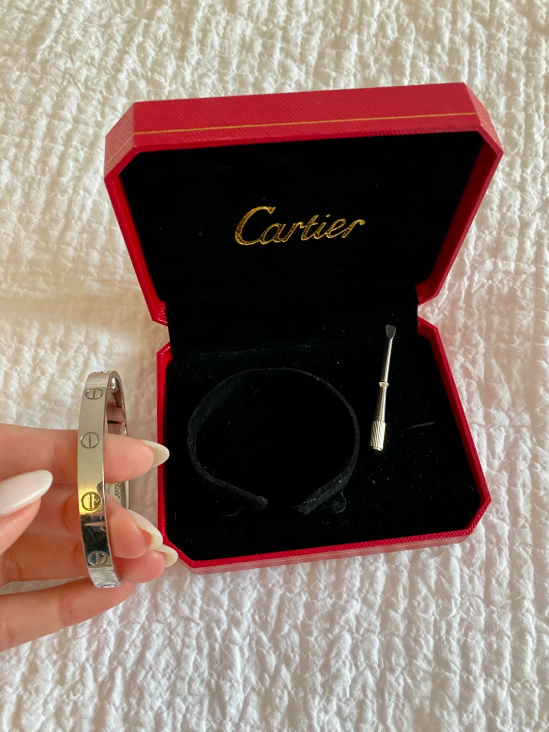 Cartier Love Bracelet Silver-Tone - photo 3