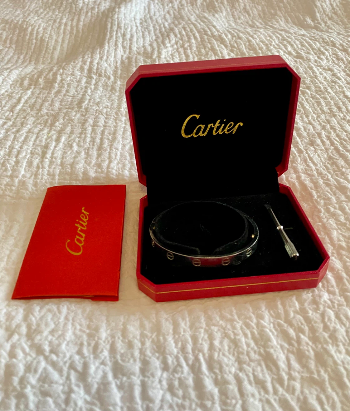 Cartier Love Bracelet Silver-Tone - photo 4