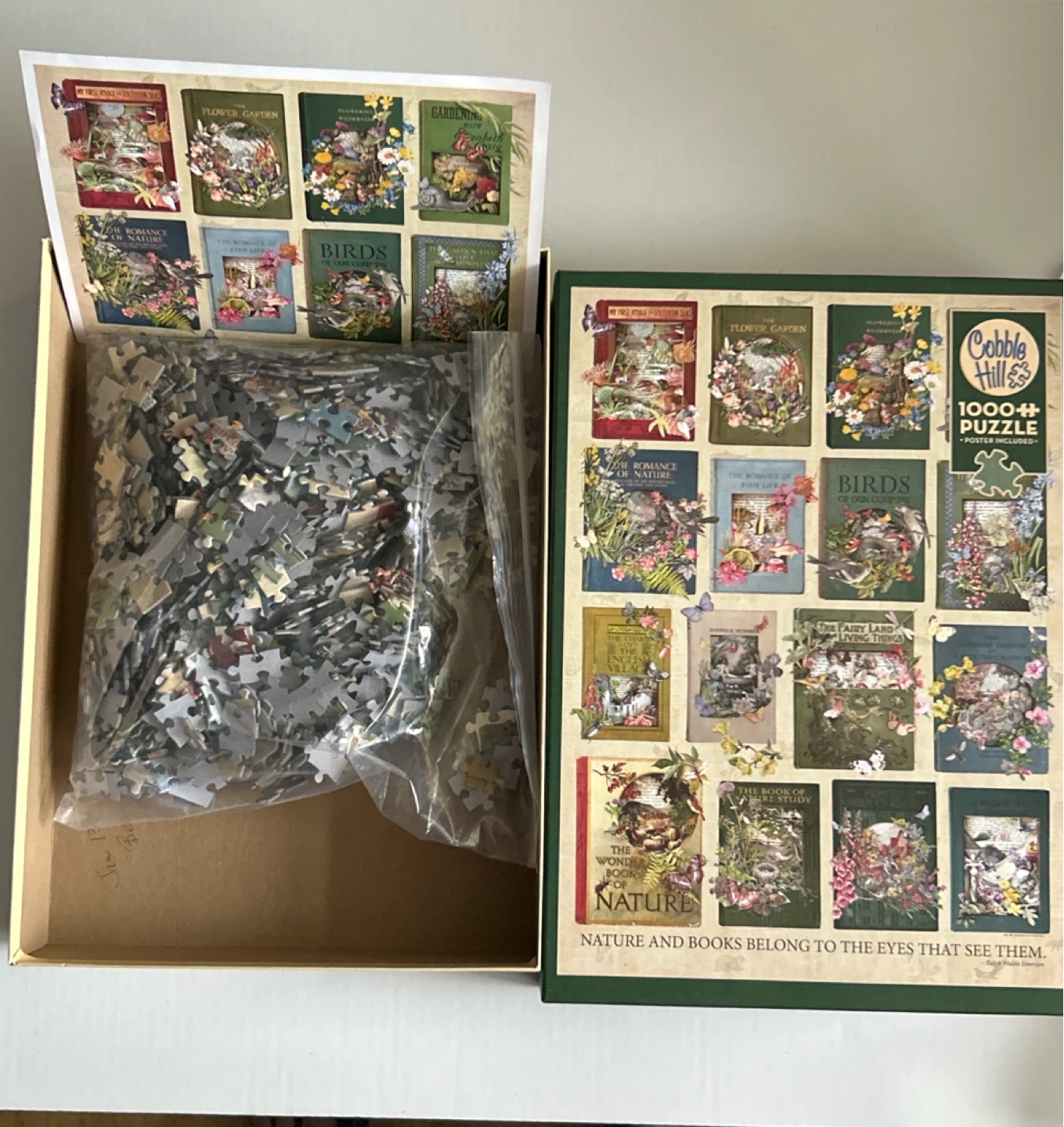 Cobble Hill 1000 Piece Nature Of Books Puzzle