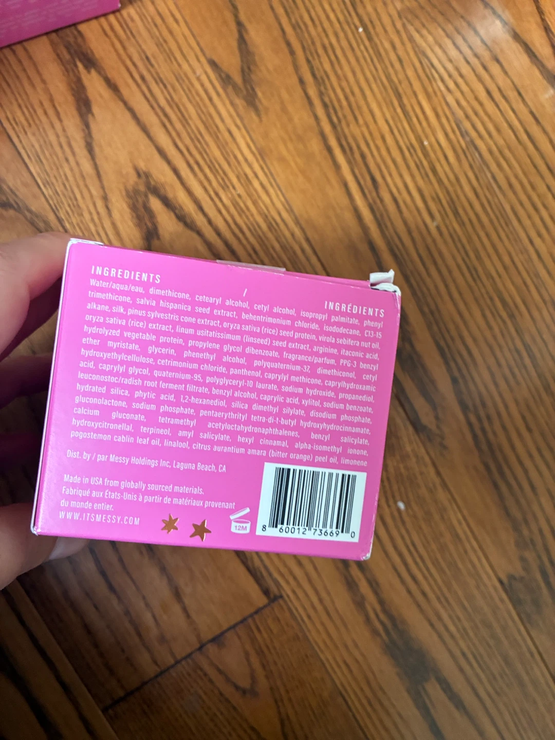 Messy by ALLI WEBB Hydrating recovery Hair Mask 8oz - photo 3