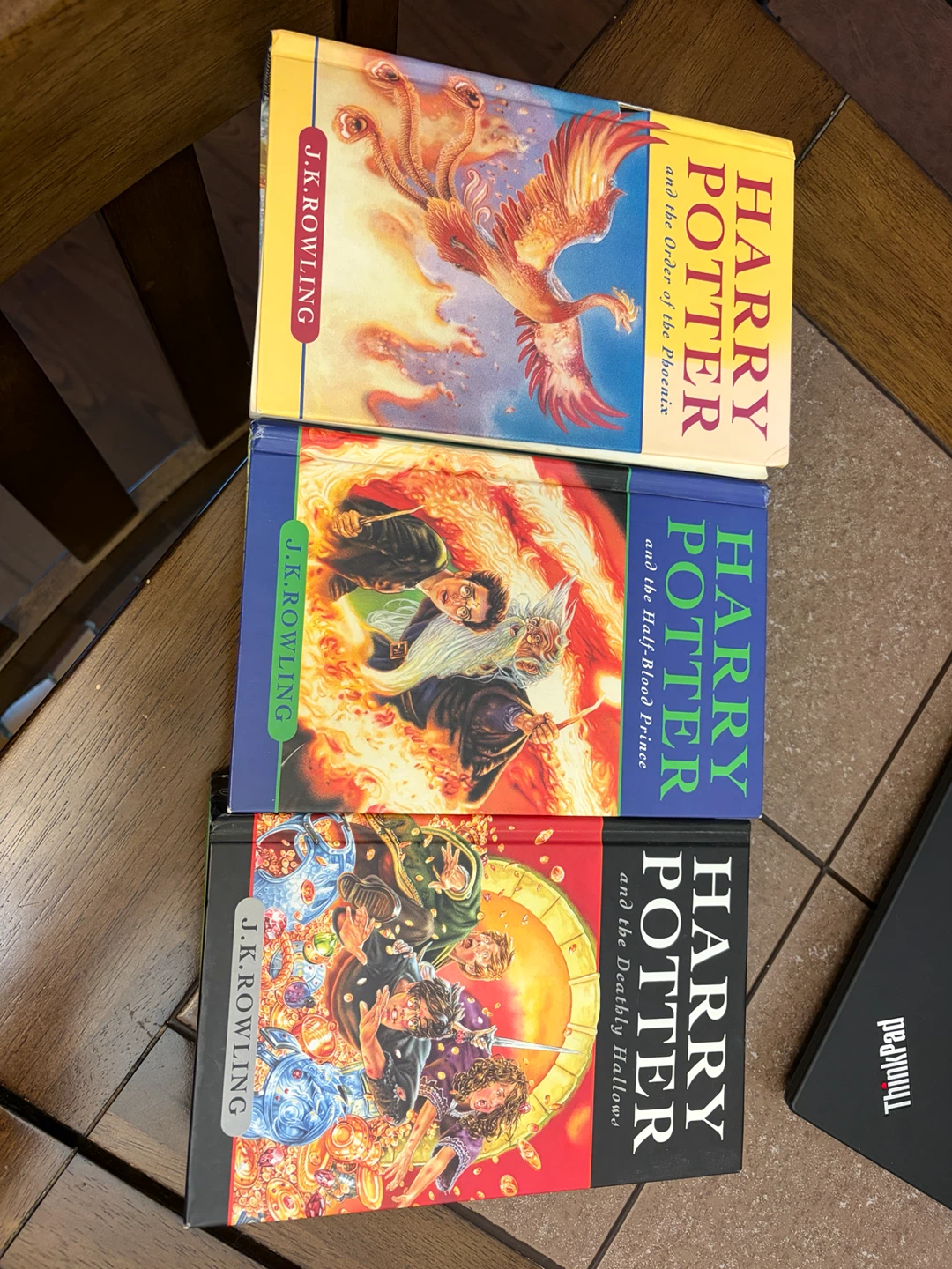 3 Harry Potter Hardcover Books - photo 2