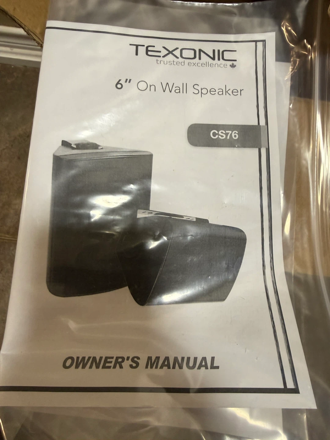 Texonic CS76 6" On Wall Speaker - photo 4