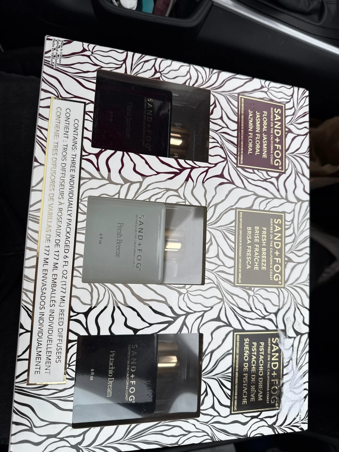 Sand + Fog Reed Diffuser Set