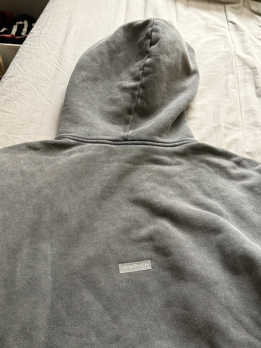 Acne Studios Grey Hoodie - photo 3