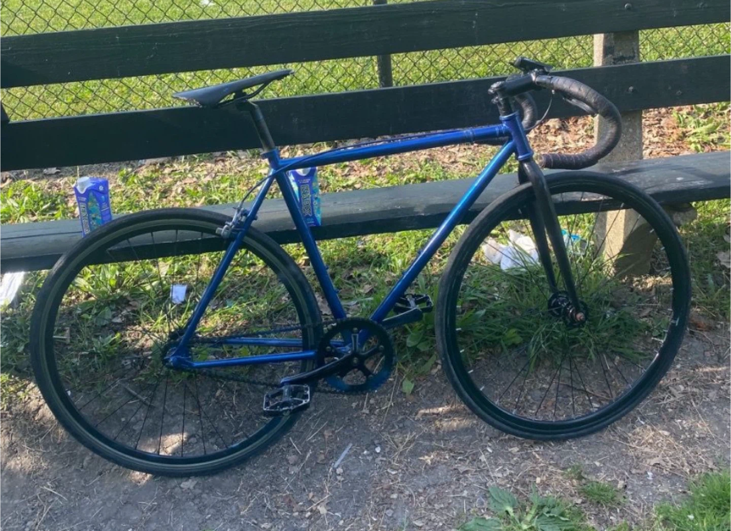 Blue fixie (price negotiable)