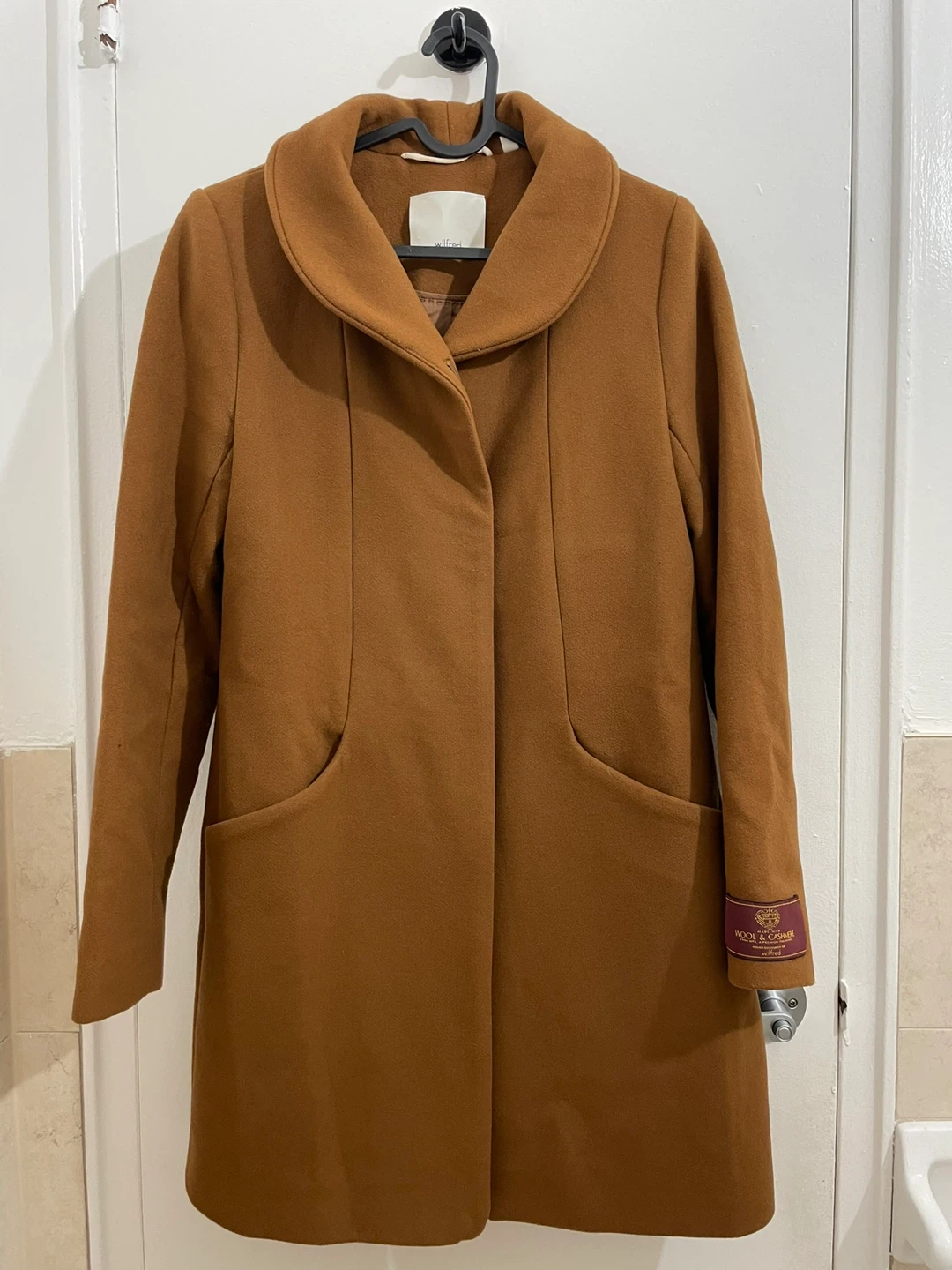 Aritzia Wilfred Cocoon Coat – Size XS