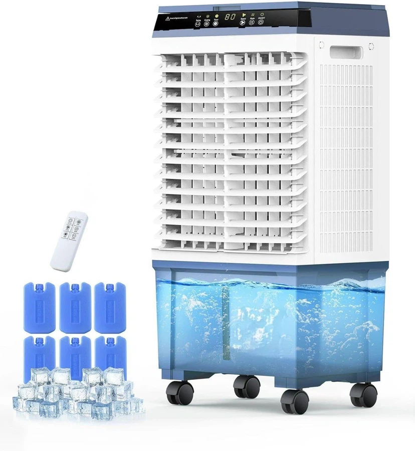 Air Choice 20L Evaporative Air Cooler with 6 Ice Packs