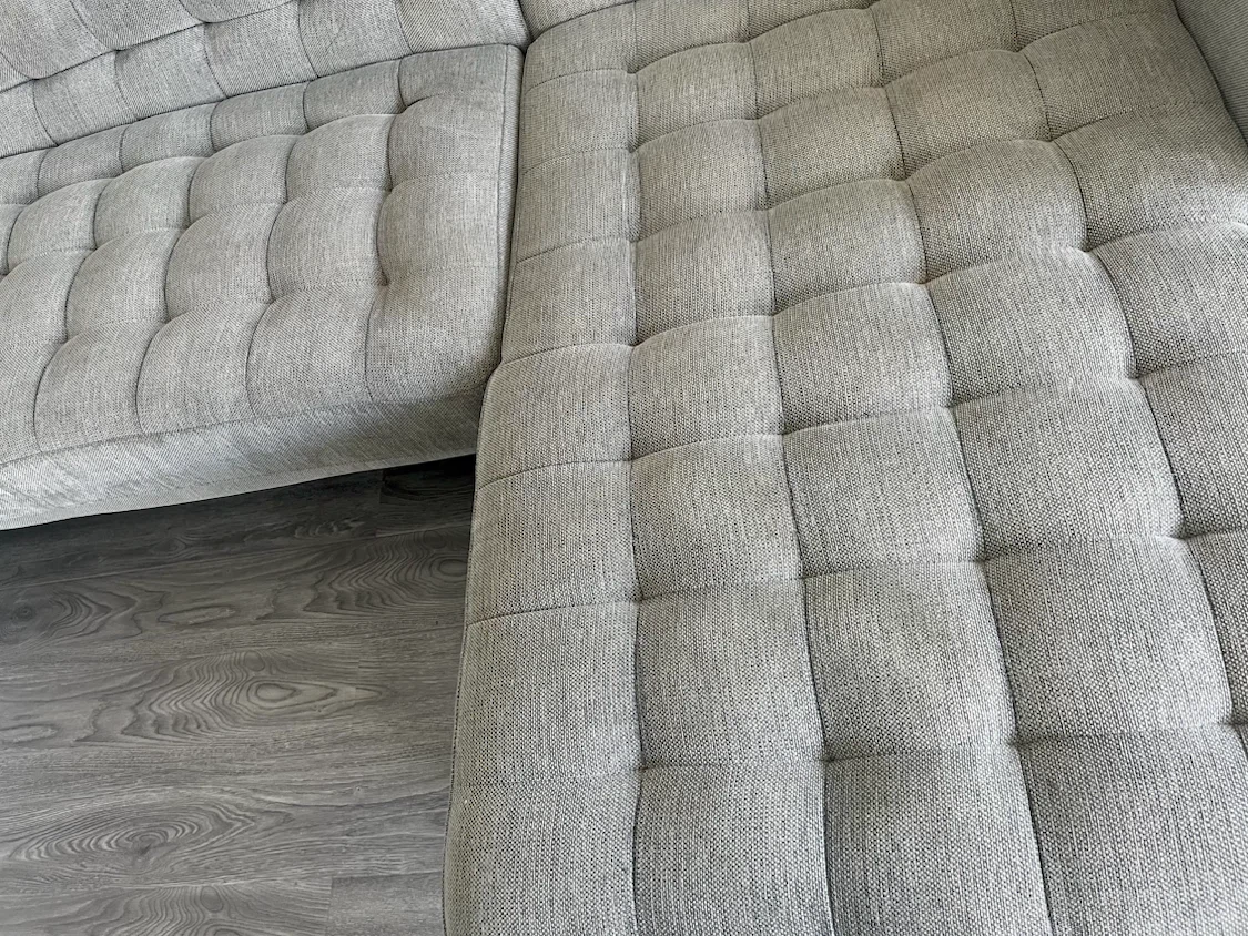 L-Shaped Gray Couch - photo 4
