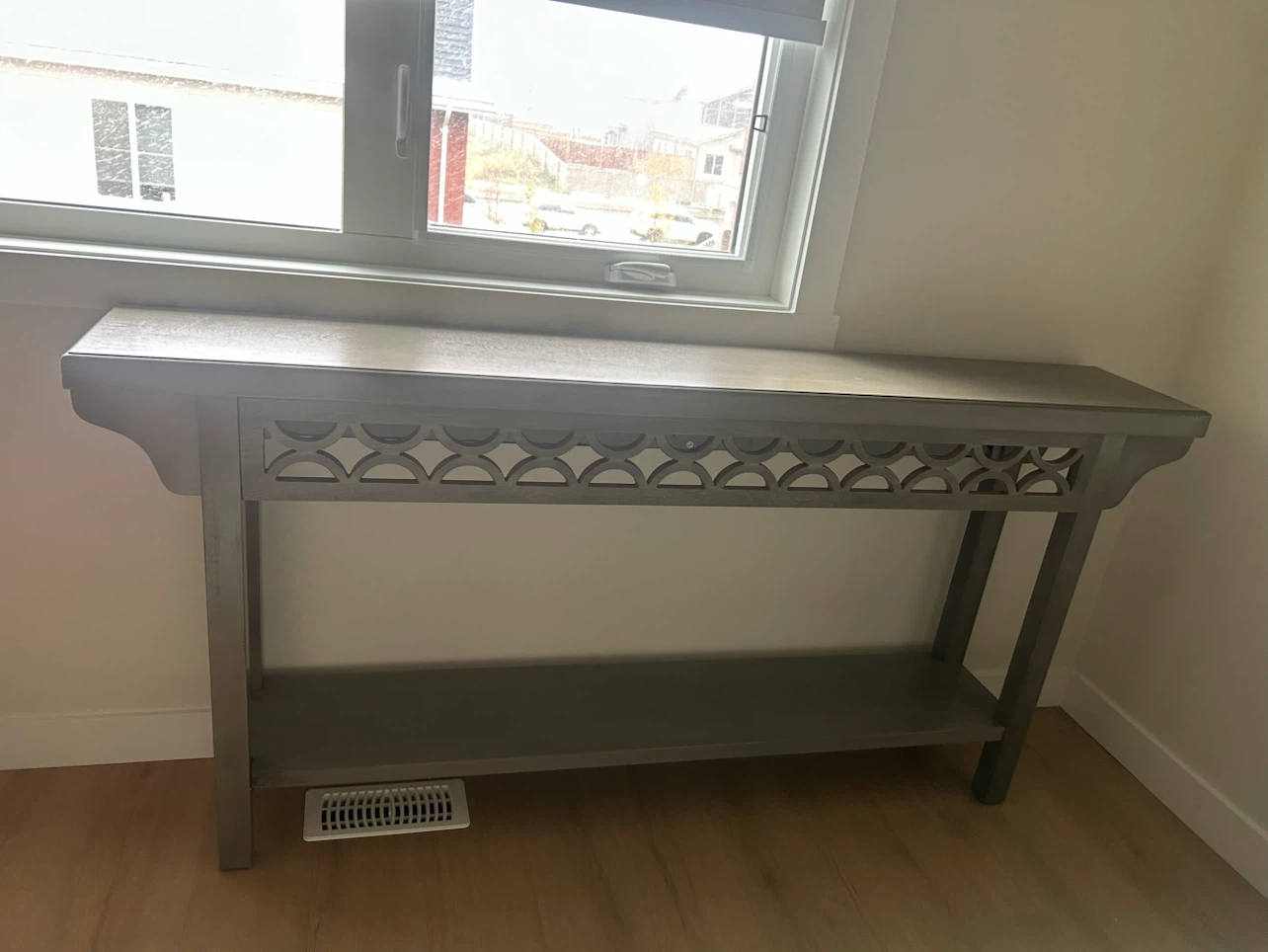 Grey Console Table