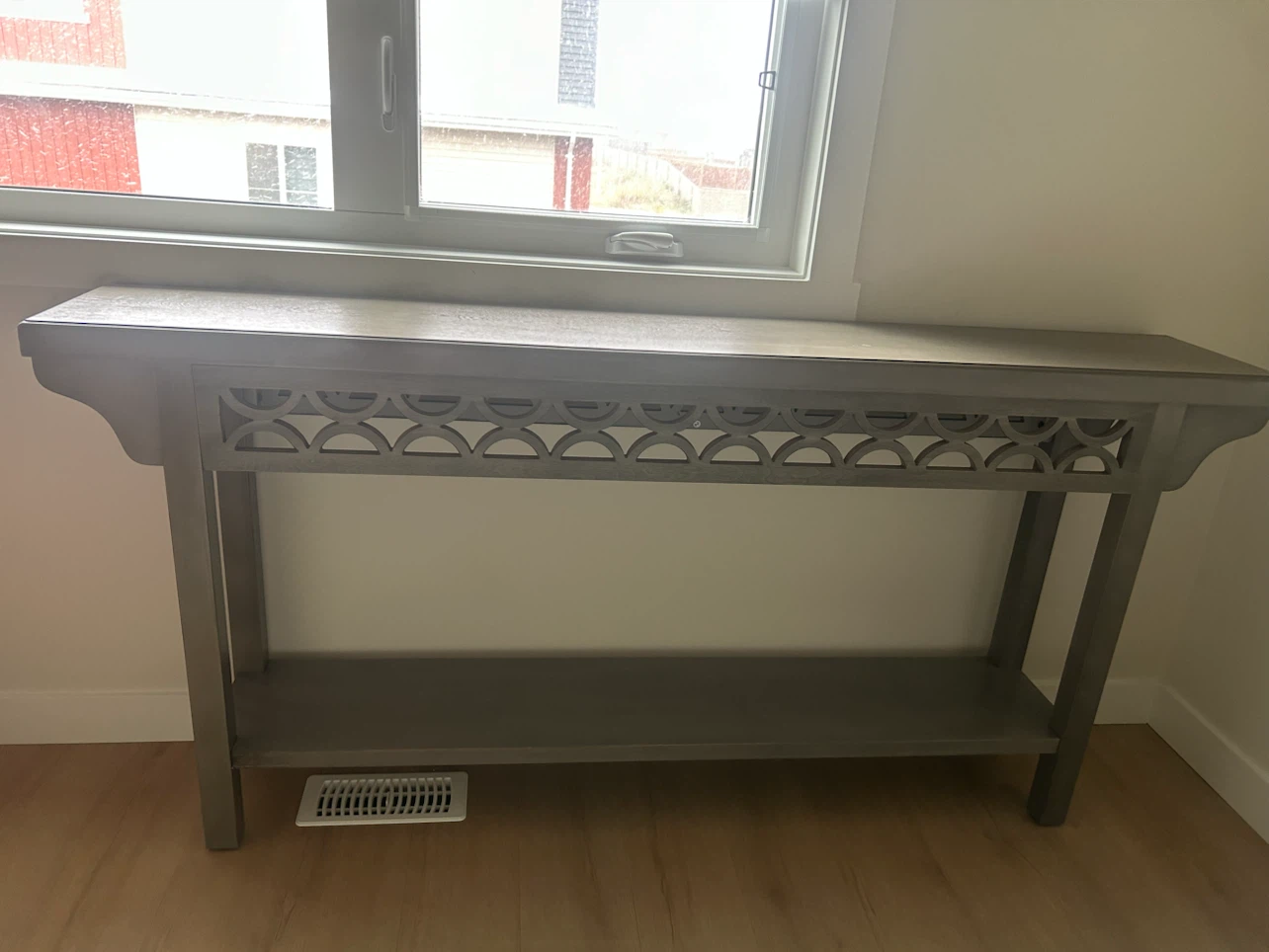 Grey Console Table - photo 2