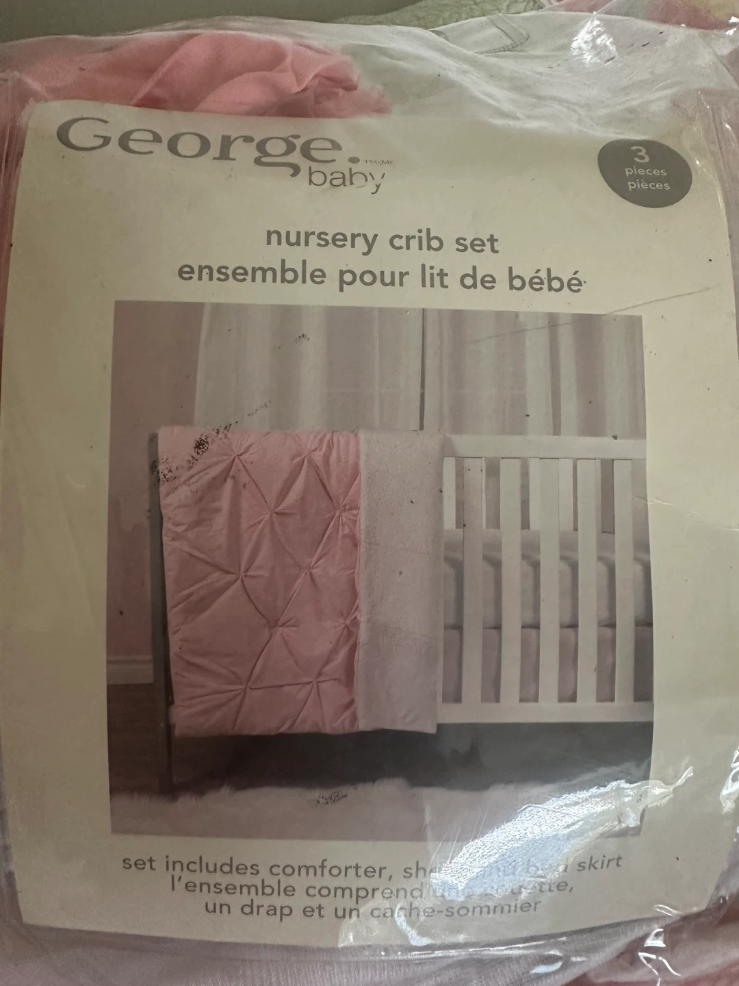 George Baby 3-Piece Crib Bedding Set