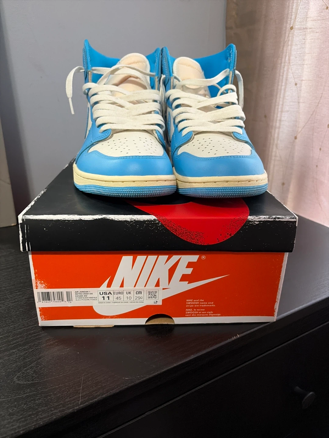 Nike Air Jordan 1 Retro High OG University Blue, Size 11 - photo 2