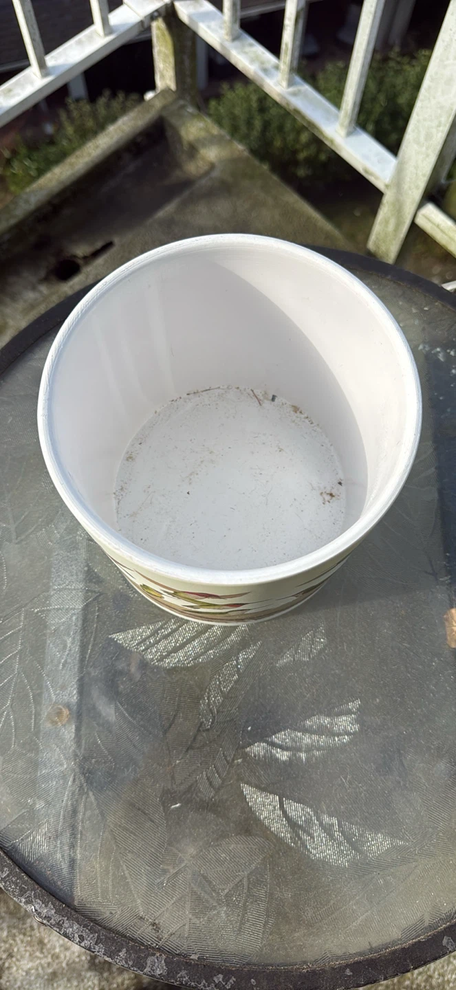 Hummingbird Design Ceramic Plant Pot - photo 2