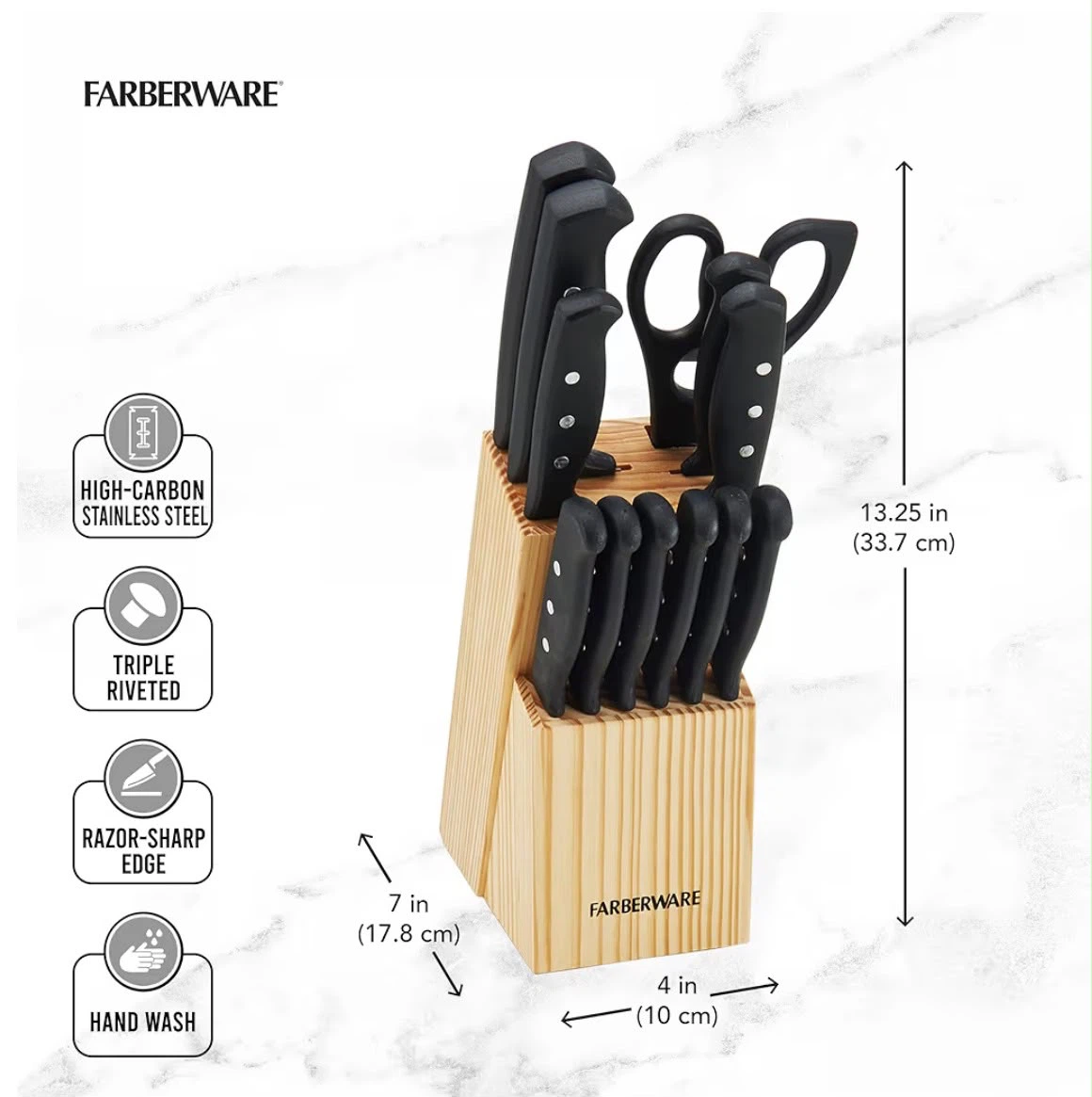 22-Piece Cutlery and Tool Set kitchen knives - photo 5