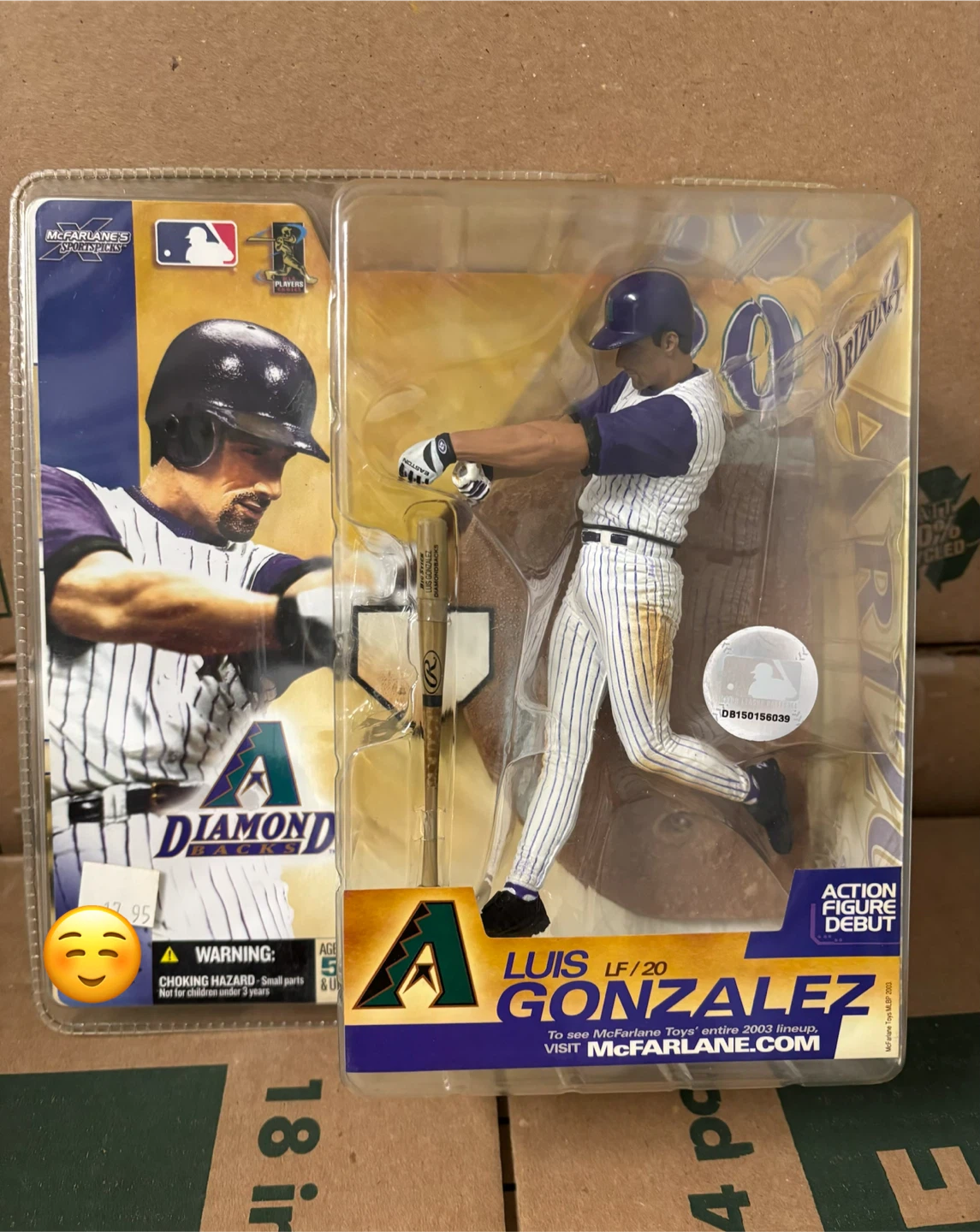 McFarlane Toys Luis Gonzalez MLB Action Figure