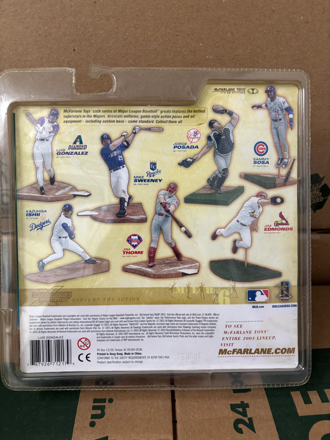 McFarlane Toys Luis Gonzalez MLB Action Figure - photo 2