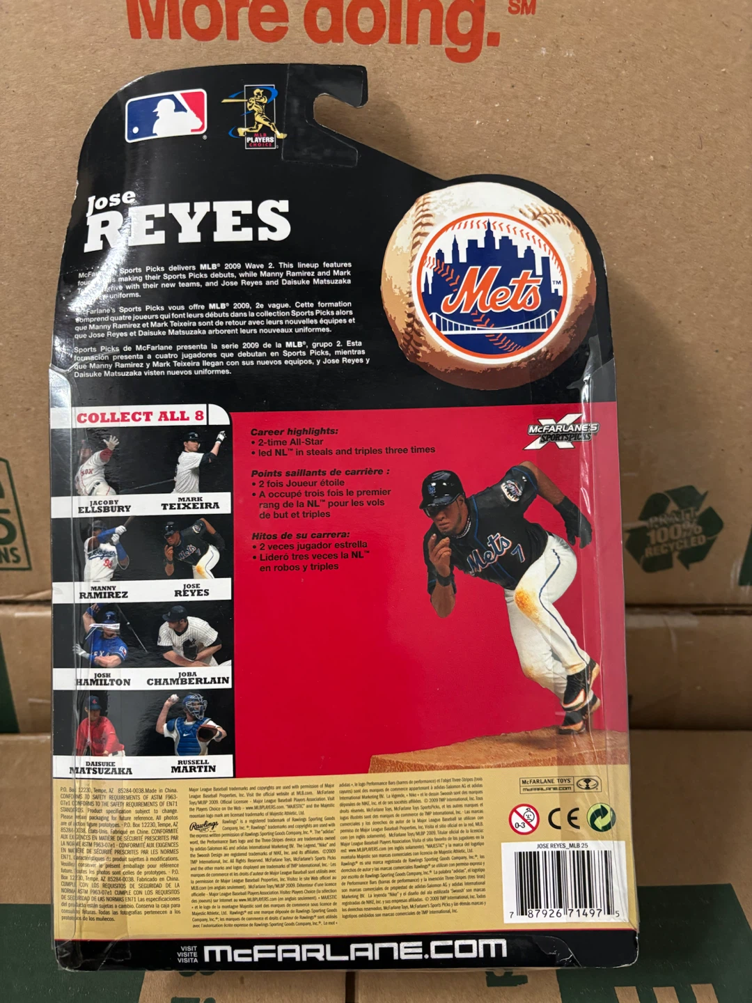 McFarlane MLB Jose Reyes Sports Picks Figure - photo 2