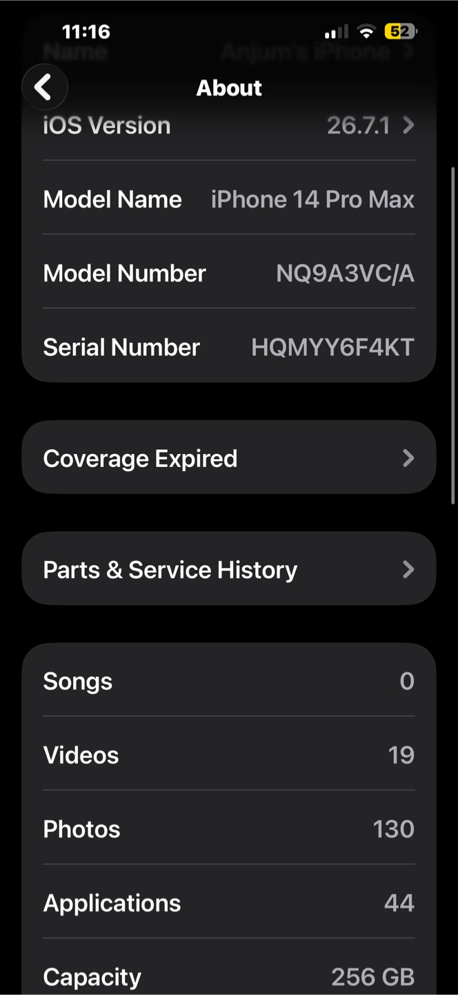 Apple iPhone 14 Pro Max 256 GB - photo 3