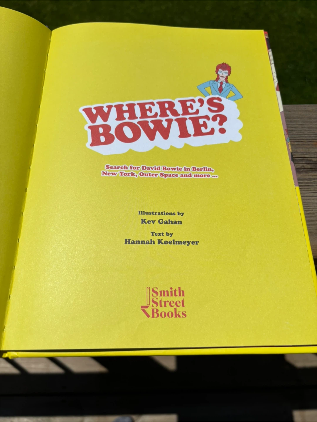 Where's Bowie? Book - photo 4