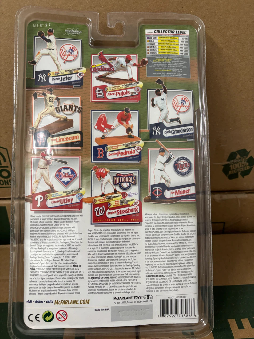 McFarlane Toys Joe Mauer Minnesota Twins Figure - photo 2