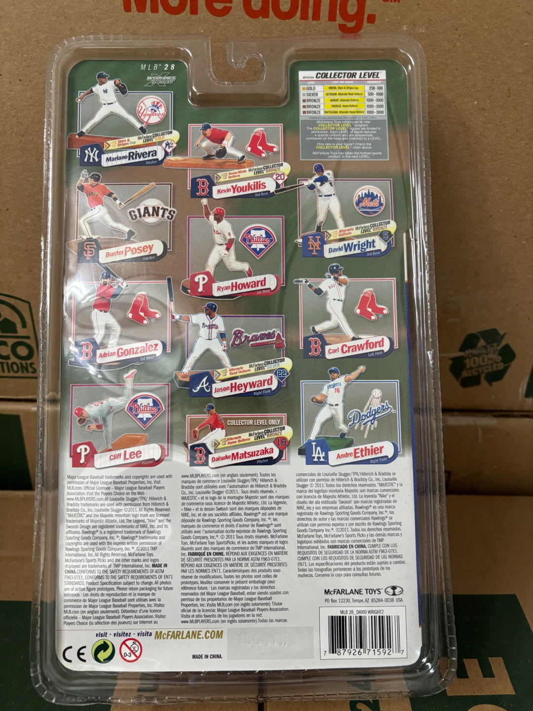 McFarlane Toys David Wright MLB Series 28 Figure - photo 2