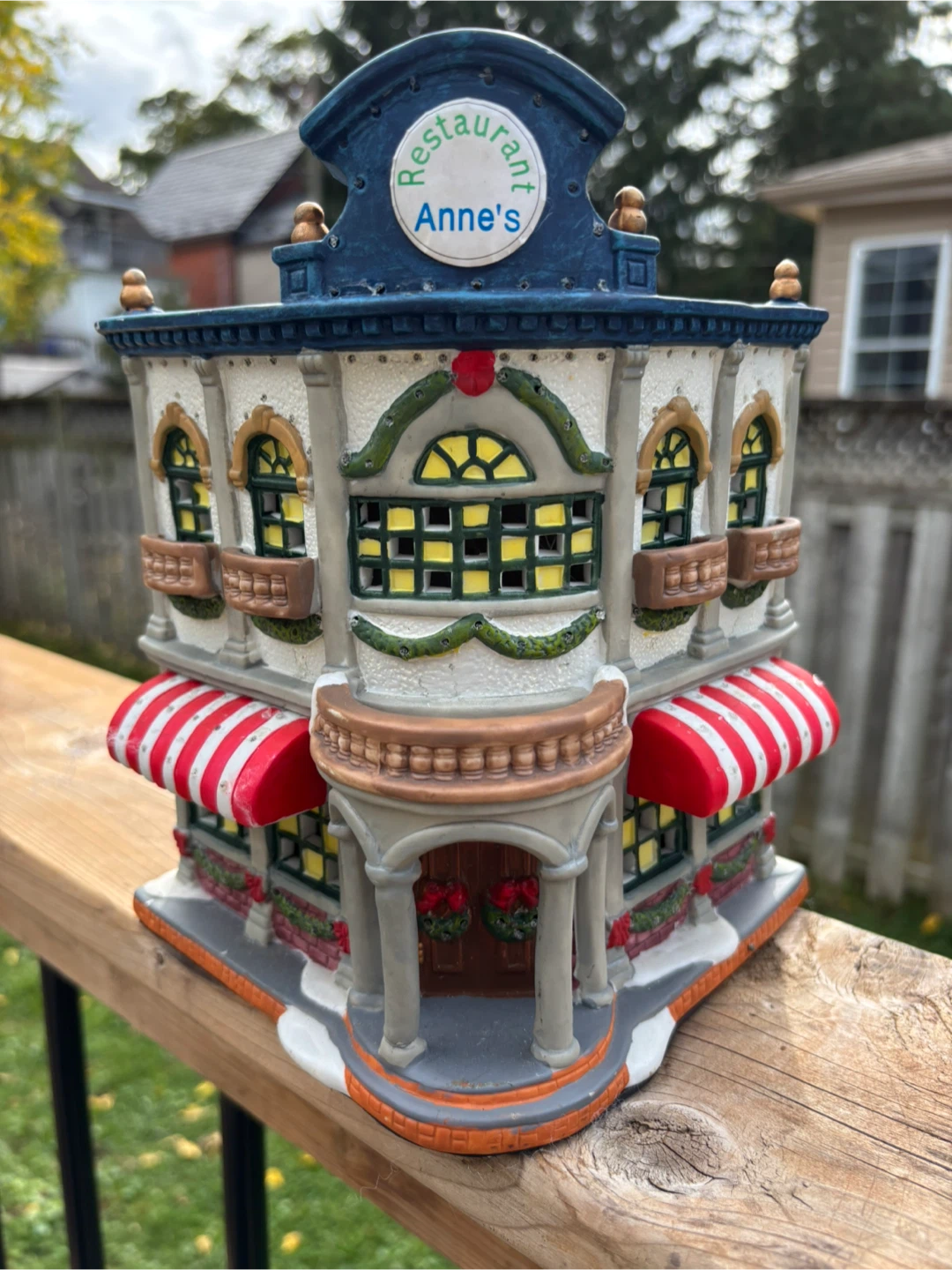 St. Nicholas Square Anne's Restaurant Holiday Village Building