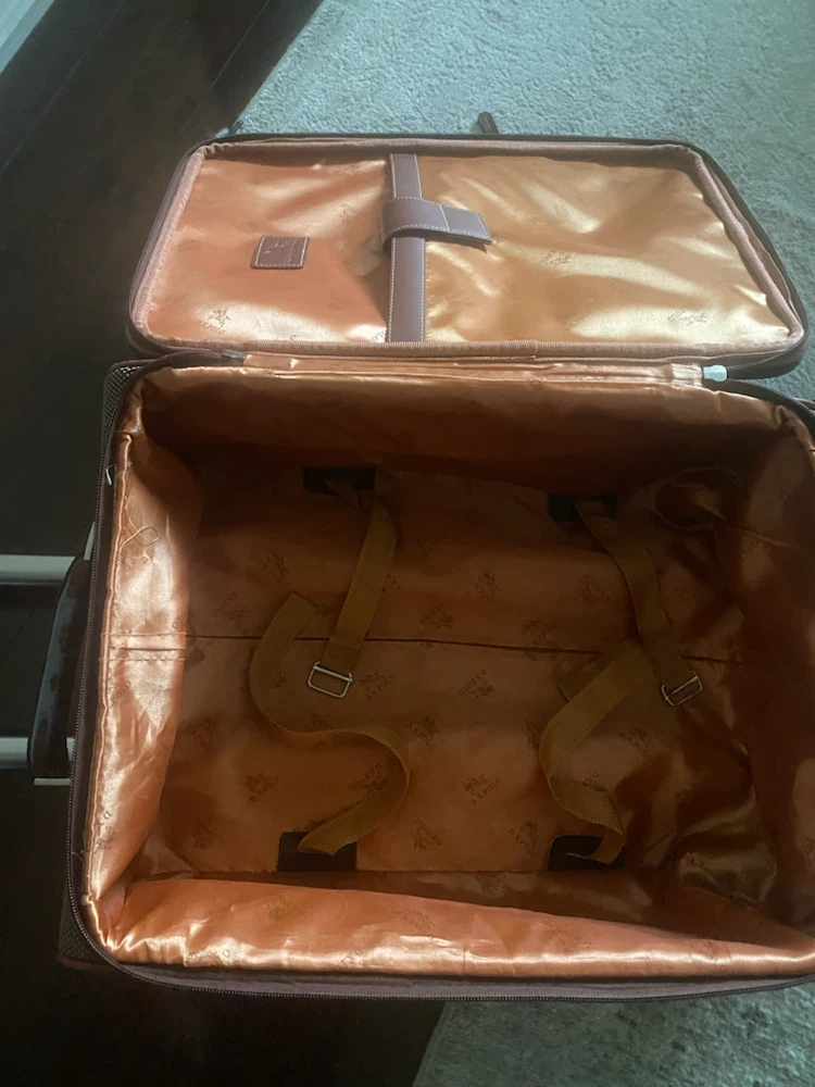 D.X. Polo rolling carry-on suitcase - photo 3