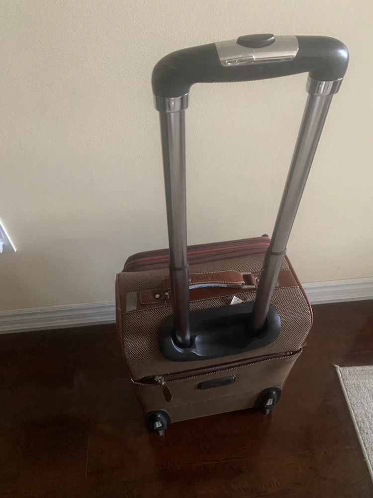 D.X. Polo rolling carry-on suitcase - photo 5
