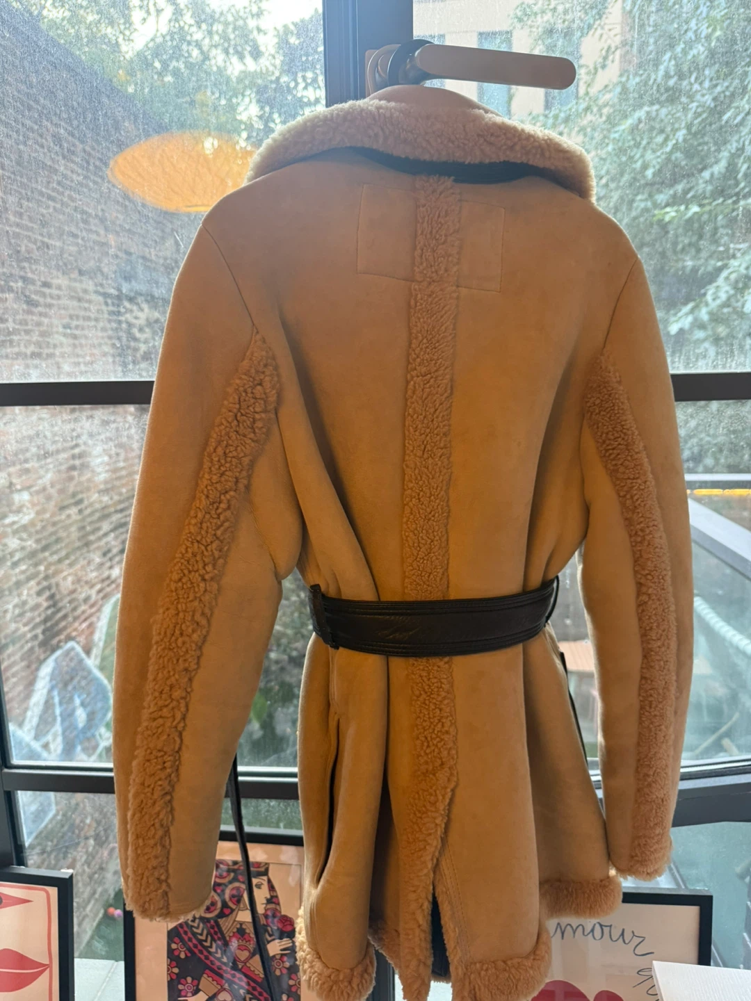 Acne Studios Shearling Coat in medium size - photo 2