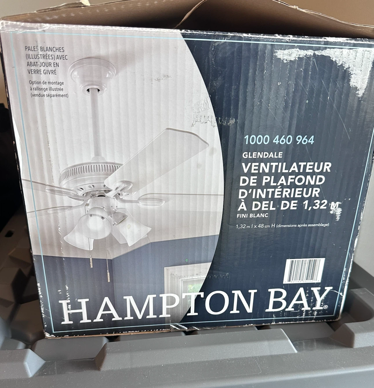 Hampton Bay Glendale 52 inch LED Ceiling Fan - photo 2