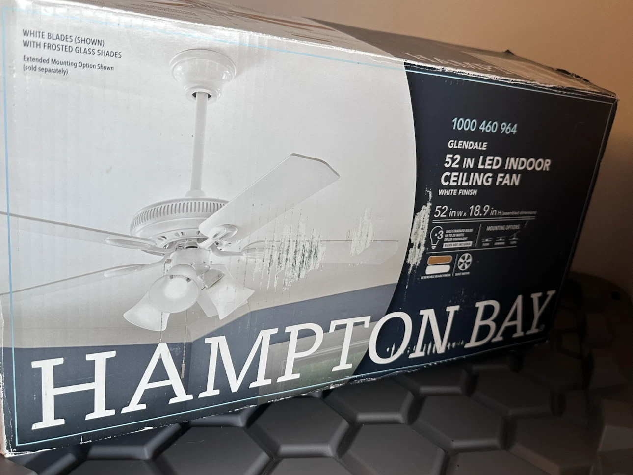 Hampton Bay Glendale 52 inch LED Ceiling Fan - photo 3