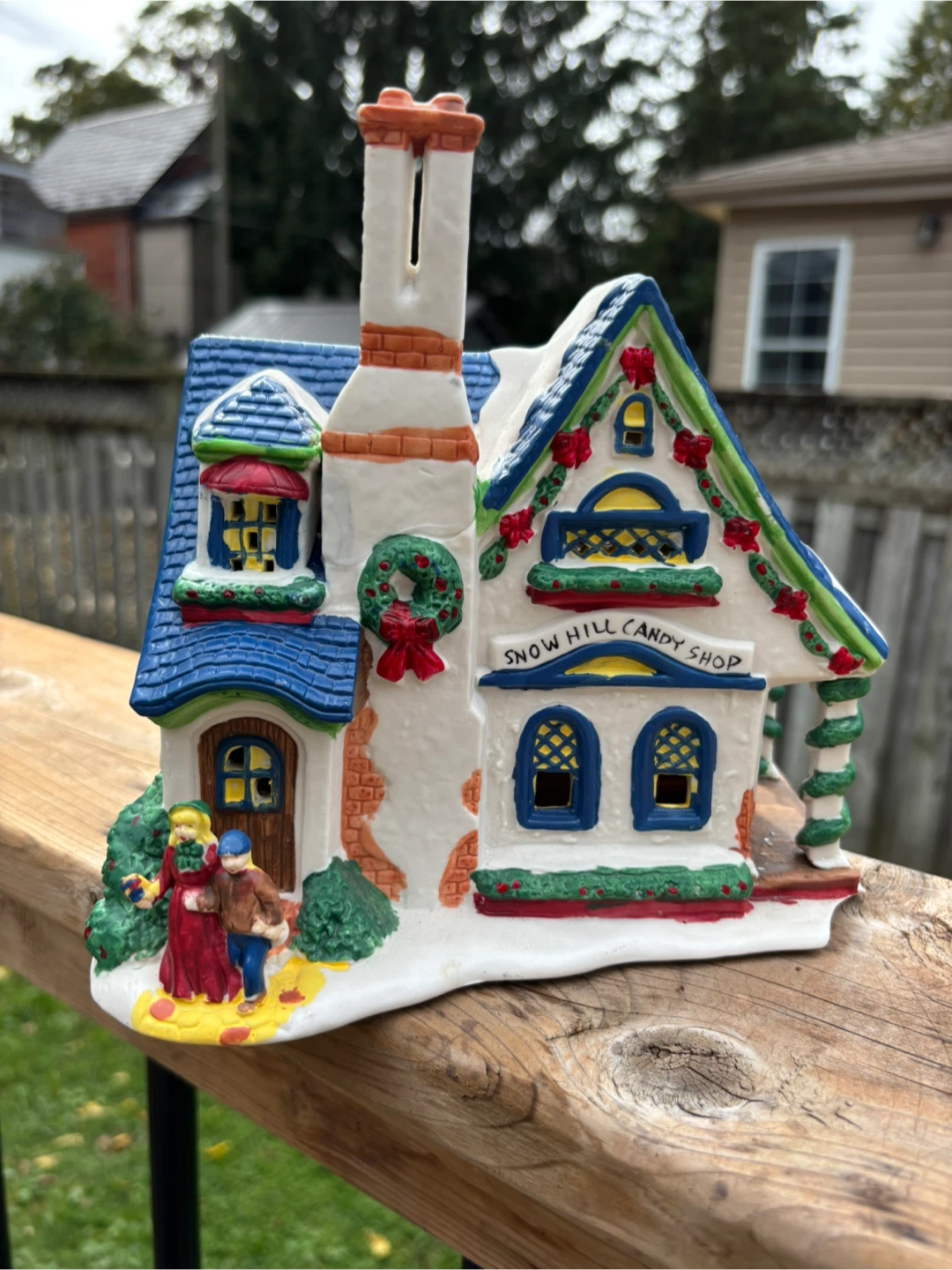 Snow Hill Candy Shop Christmas Village House