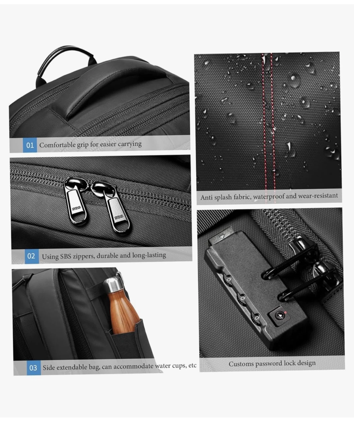 ESiiFuu 60L Expandable Vacuum Travel Backpack - photo 3