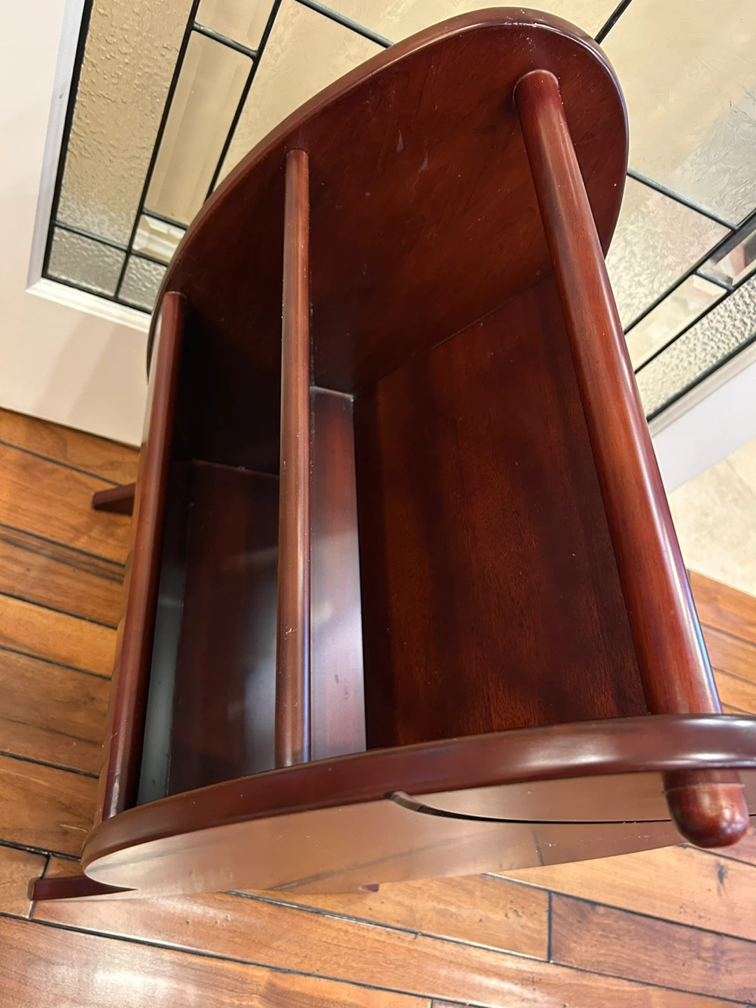 Solid Hardwood Fish-Shaped Magazine Rack - photo 4
