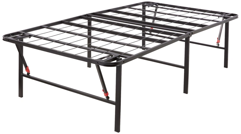 Twin Amazon Basics Foldable Metal Platform Bed Frame