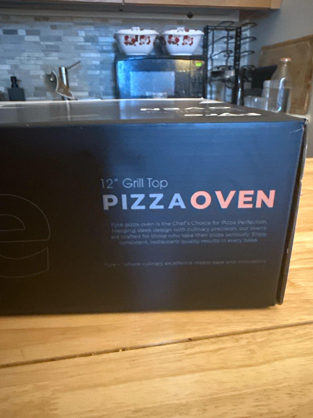 Fyre 12 inch Grill Top Pizza Oven - photo 2