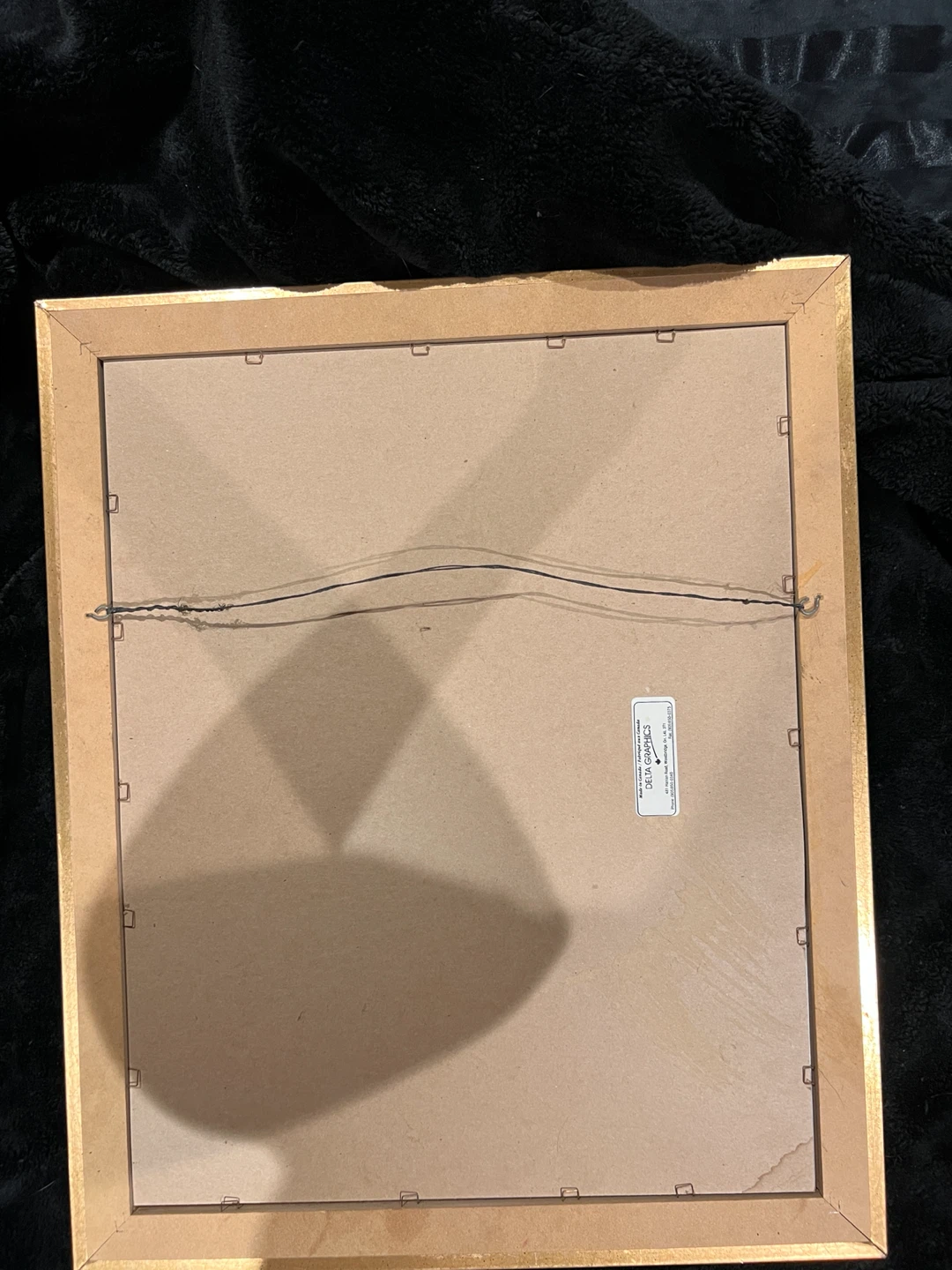 Delta Graphics Gold Frame Mirror - photo 2