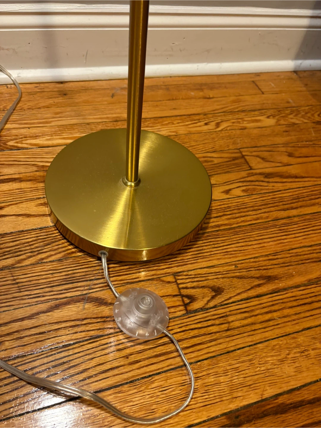 Brushed Gold Adjustable Floor Lamp - photo 3