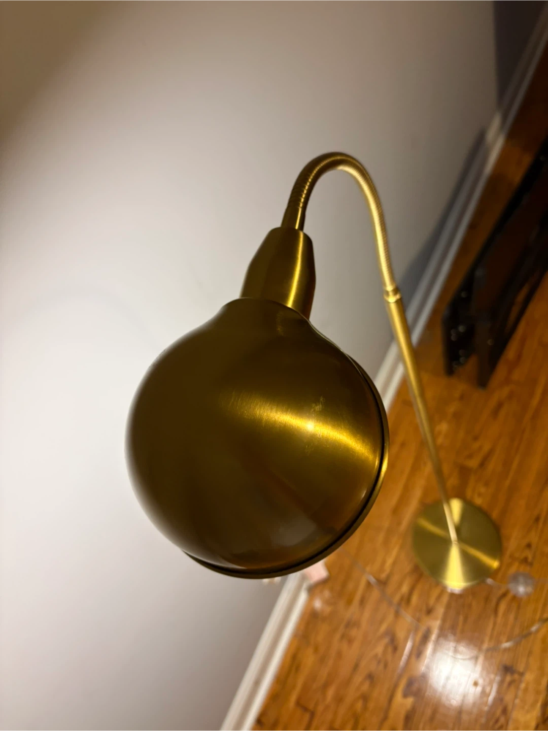 Brushed Gold Adjustable Floor Lamp - photo 4