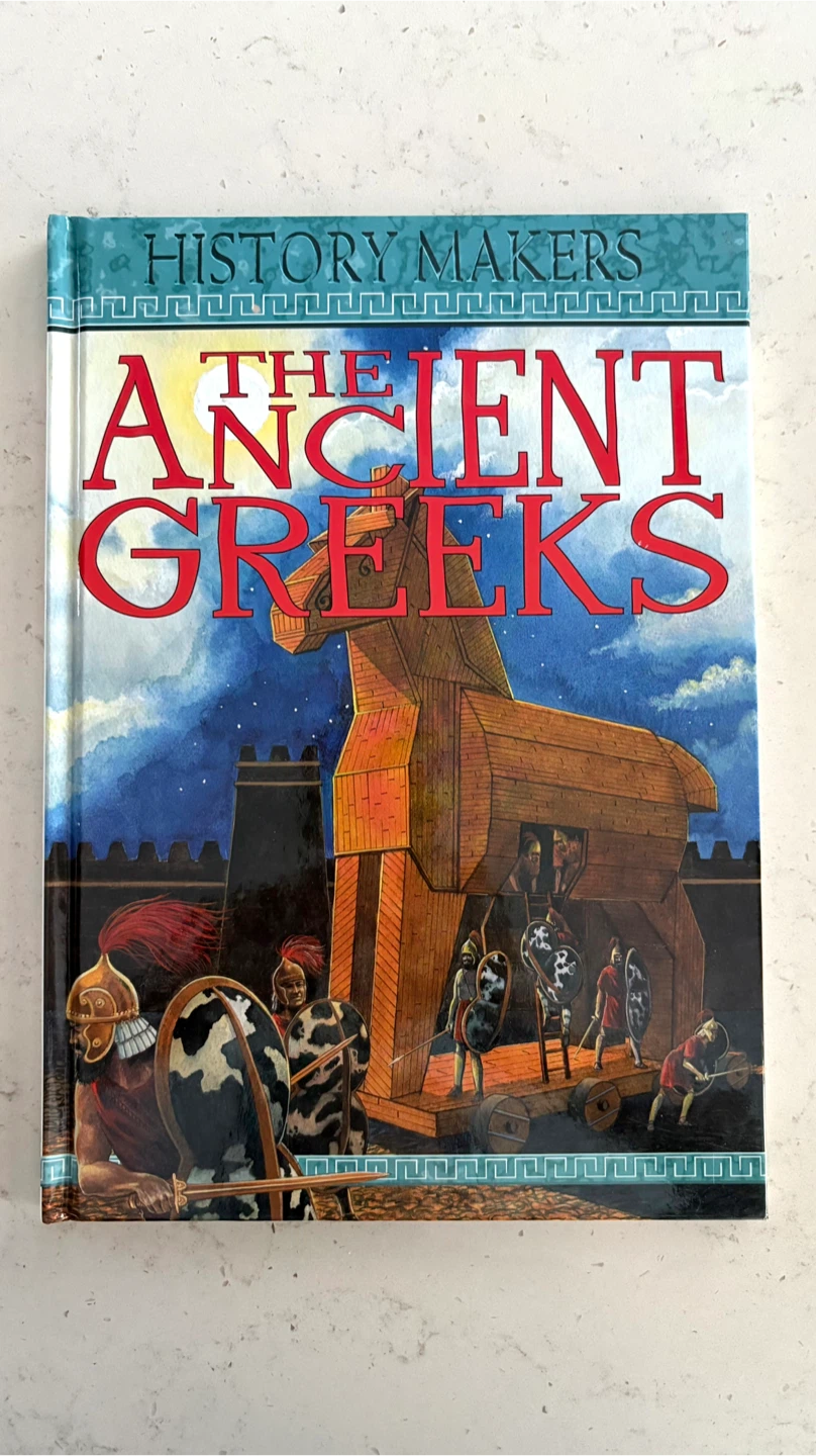 History Makers: The Ancient Greeks Hardcover Book