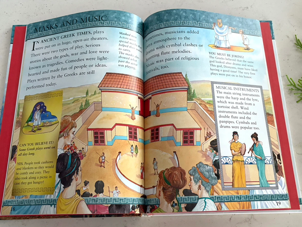 History Makers: The Ancient Greeks Hardcover Book - photo 2