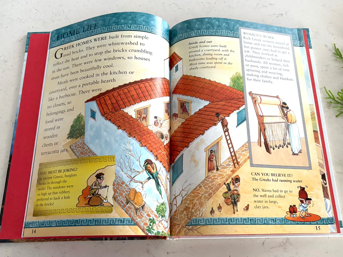 History Makers: The Ancient Greeks Hardcover Book - photo 3