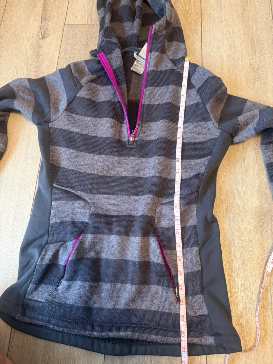 Avalanche Women's Small Striped Fleece Zipper - photo 5