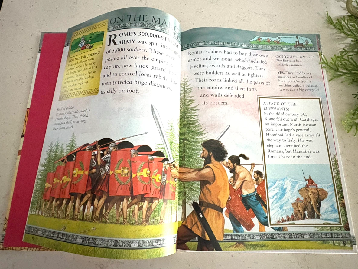 History Makers: The Romans Hardcover Book - photo 2